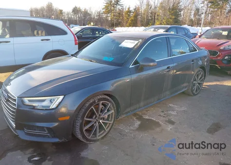 2017 Audi A4 2.0T Premium from USA, damaged, VIN WAUENAF41HN023869